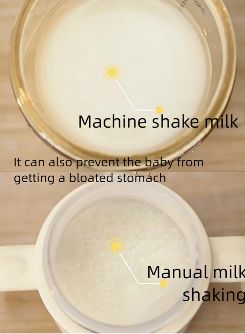 KELIO Anhydrous Milk Shaker,Baby Formula Mixer,Baby Milk Warmer With Warmer Rack,Constant Temperature Milk warmer,Automatic 2-in-1 Breast Milk Insulation And Heating System,Multi Functional 1300ML Bottle Warmer - Image 3