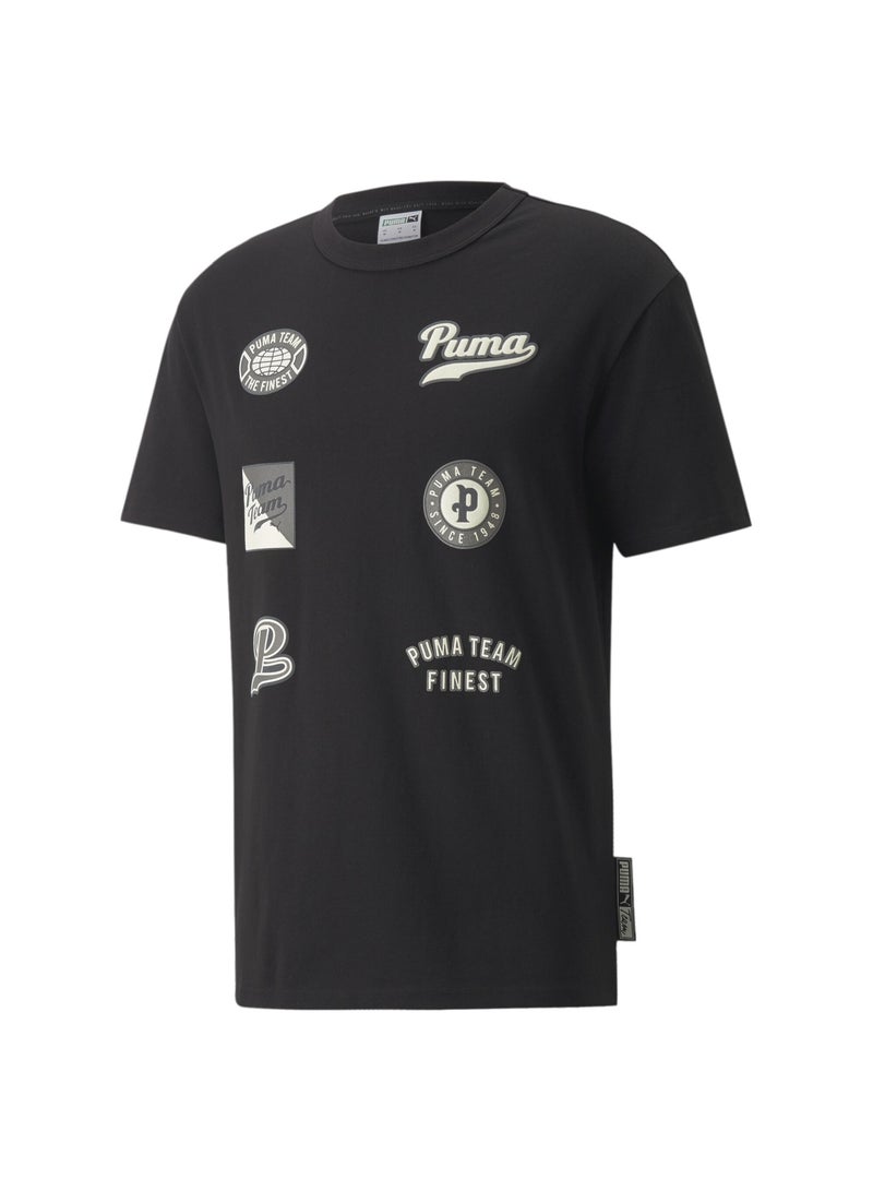 PUMA Team Statement Mens Shortsleeve T-shirt  - Image 4