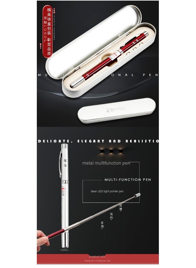 NIBEMINENT - Metal Infrared Teaching Pointer with 5-in-1 Functions - Versatile Laser Antenna with Adjustable Length - Image 1