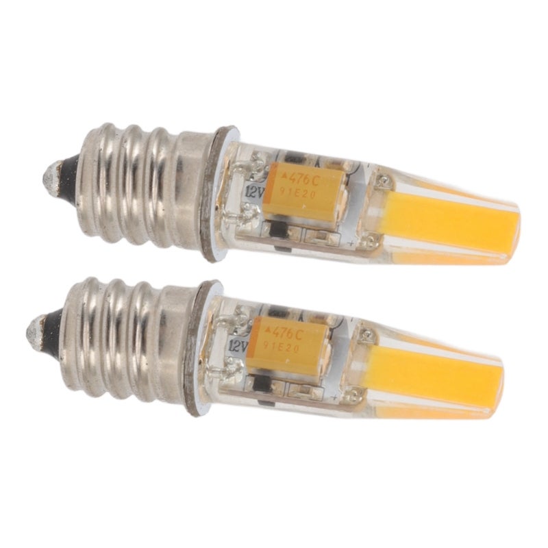 مصباح LED E12 ذو عمر طويل يبلغ 20000 ساعة - مصباح شمعدانى يوفر الطاقة للاستخدام في المنزل والمكتب والقاعة والبار - Image 2