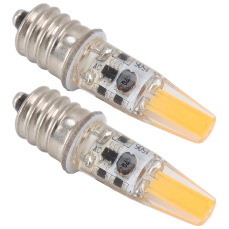 مصباح LED E12 ذو عمر طويل يبلغ 20000 ساعة - مصباح شمعدانى يوفر الطاقة للاستخدام في المنزل والمكتب والقاعة والبار - Image 1