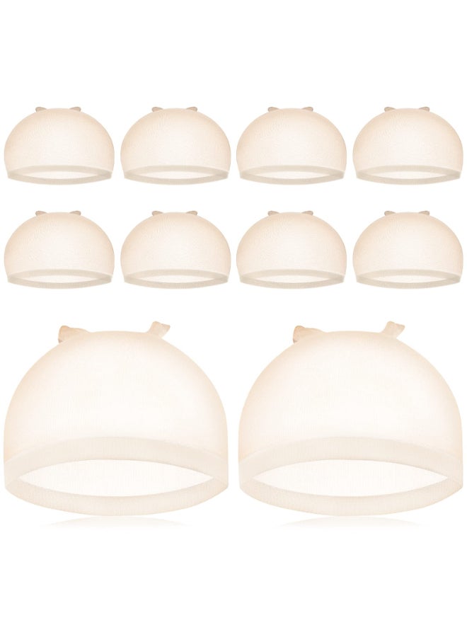 IKOCO HD Wig Cap IKOCO 8Pcs Transparent Wig Cap for Women Lace Front Ultra Thin Nude - Image 2