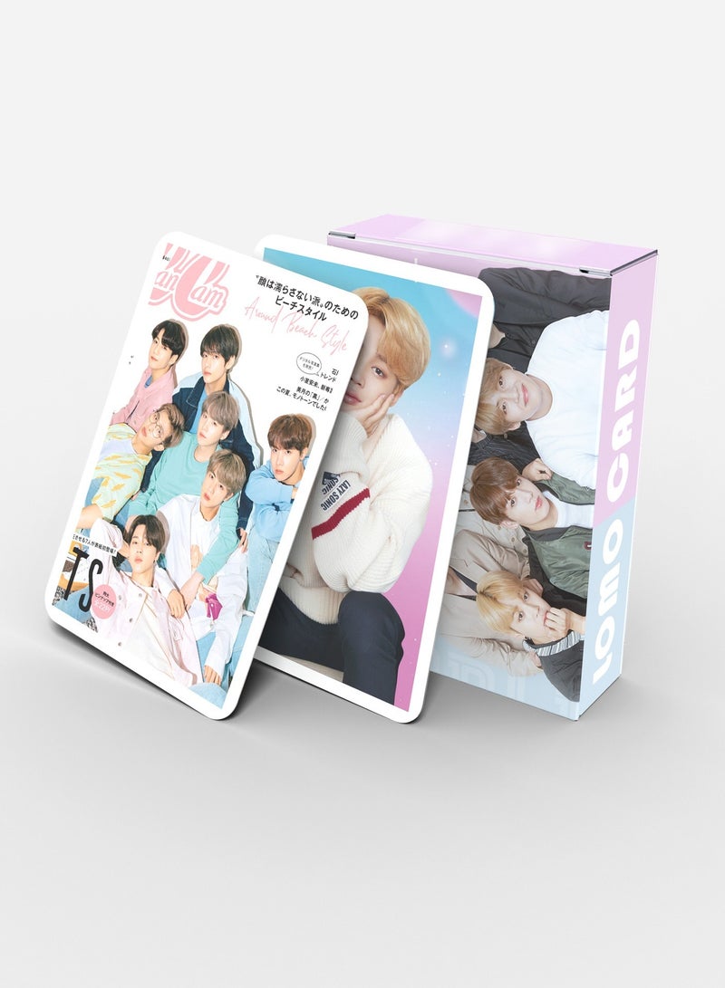 Generic 55-Piece BTS Album WORLD Lomo Card - Image 1