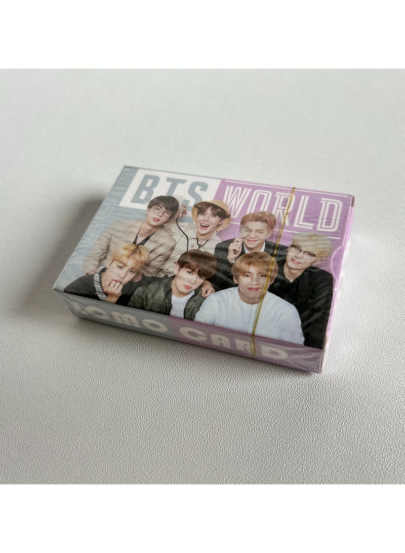 Generic 55-Piece BTS Album WORLD Lomo Card - Image 2