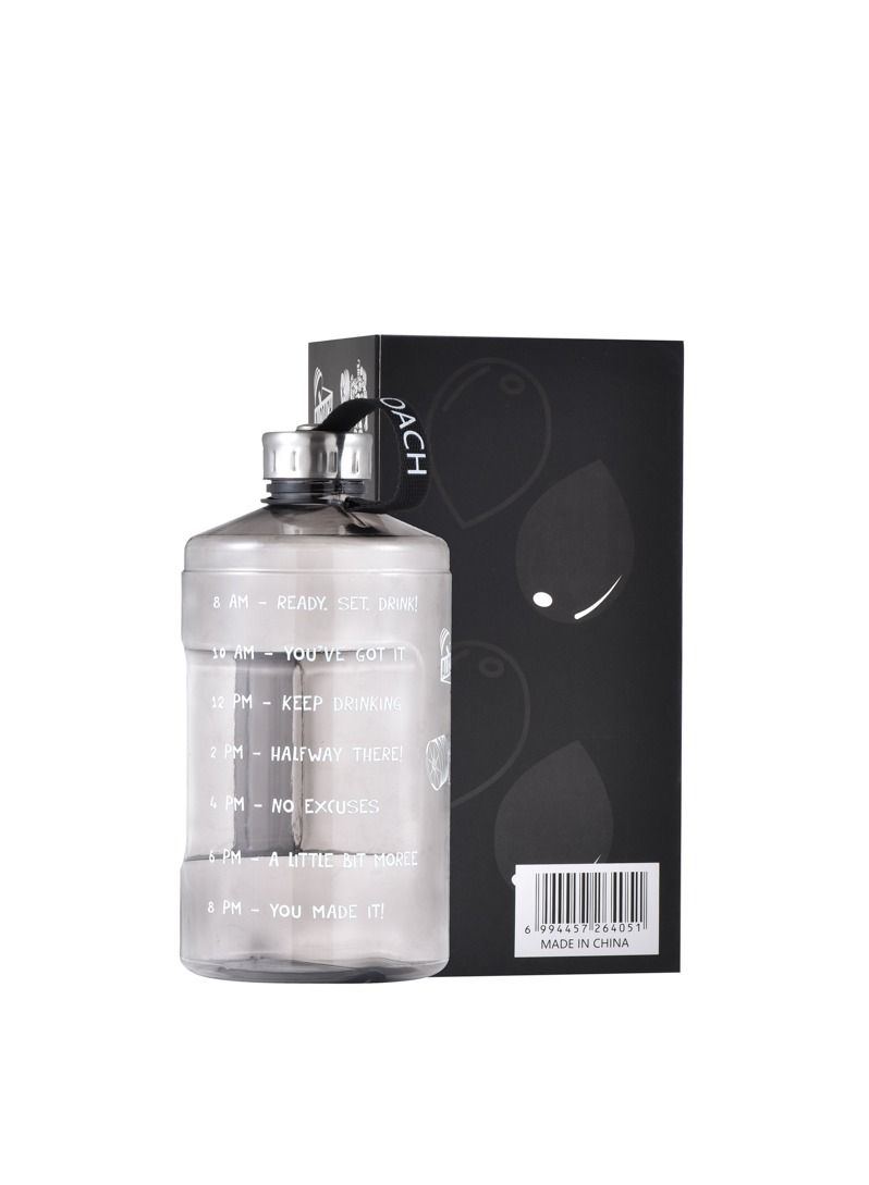 ALCOACH BPA Free Plastic Gallon Hydro Jug Large Eco Friendly Reusable Bottle 2.2L - Image 3