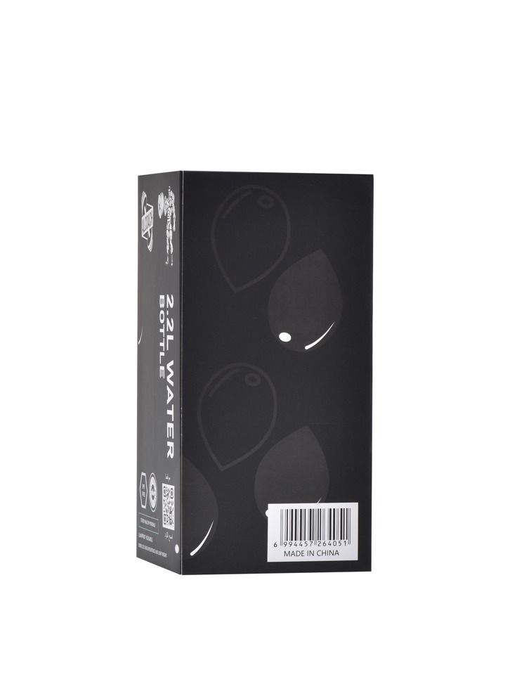 ALCOACH BPA Free Plastic Gallon Hydro Jug Large Eco Friendly Reusable Bottle 2.2L - Image 4