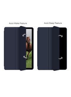 Protect Samsung Galaxy Tab A8 10.5" Case with pen holder flexible silicone case auto sleep & wake features  - Image 5