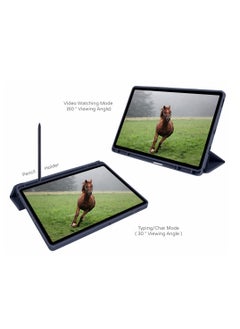 Protect Samsung Galaxy Tab A8 10.5" Case with pen holder flexible silicone case auto sleep & wake features  - Image 4