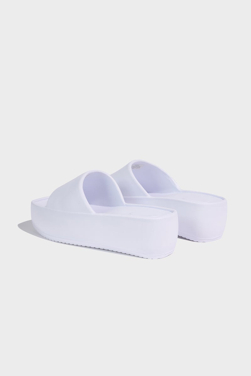 DeFacto White Woman Woman Flat Sole Eva Slippers Casual - Image 2