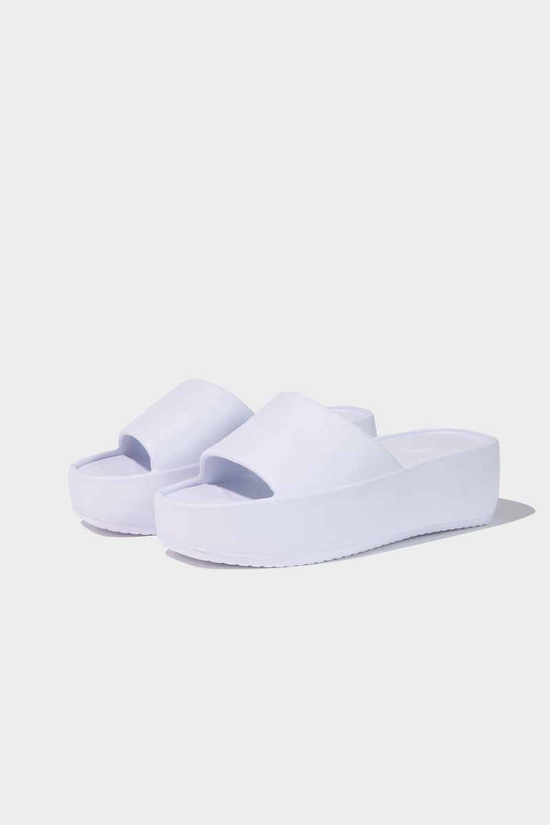 DeFacto White Woman Woman Flat Sole Eva Slippers Casual - Image 1