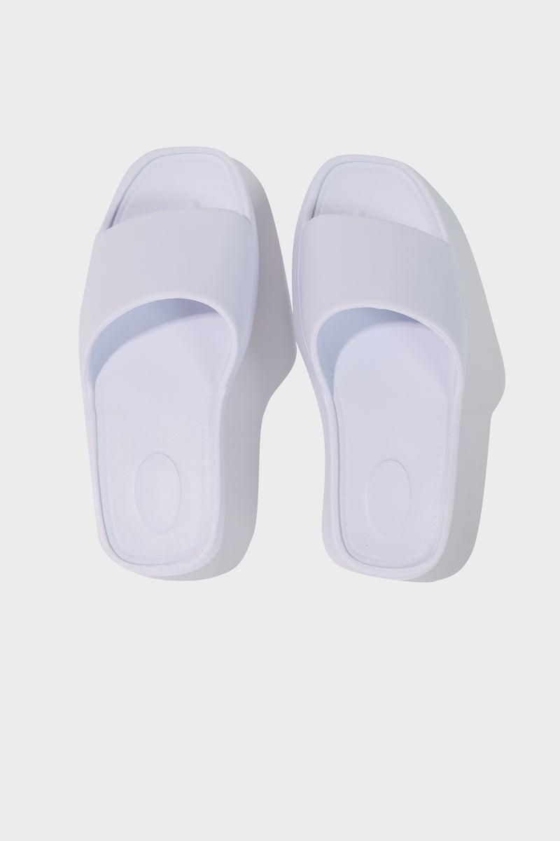 DeFacto White Woman Woman Flat Sole Eva Slippers Casual - Image 5