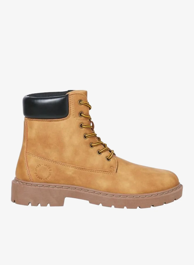 JACK & JONES Men Lace Up Ankle Boots