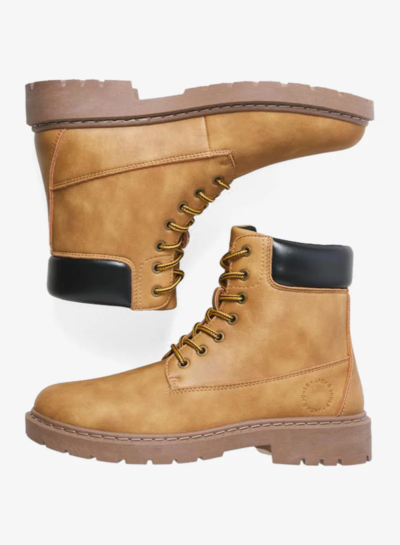JACK & JONES Men Lace Up Ankle Boots