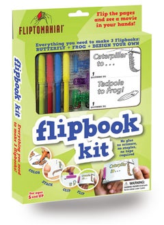 Make Your Own Flipbook Kit Caterpillar To Butterfly And Tadpole To Frog Paper Stop Motion Animation Kit Creative Flip Book Kit For Kids 612 And Creative Animation Artists