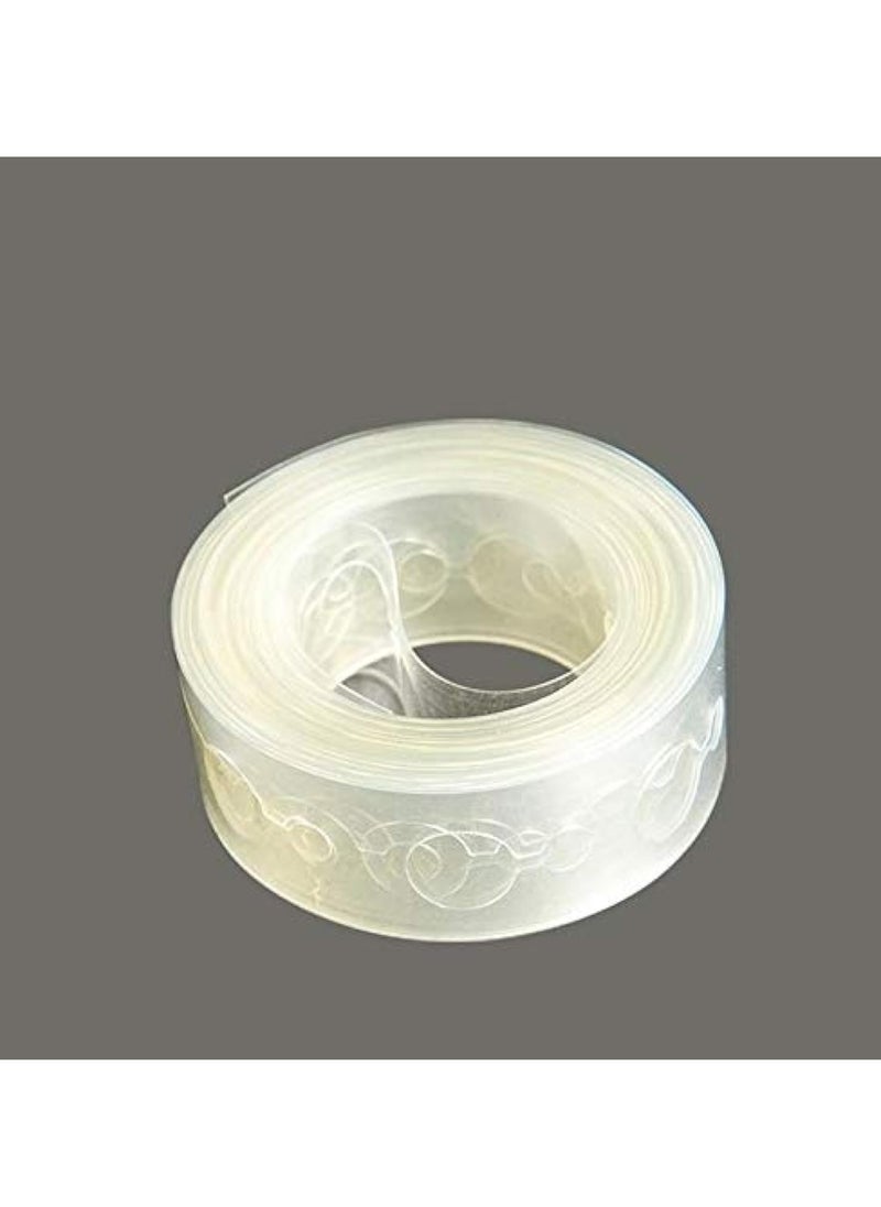 ECVV 5M Plastic Transparent Balloon Chain Tape Arch Connect Strip For Wedding Birthday Party Decor, - Image 1