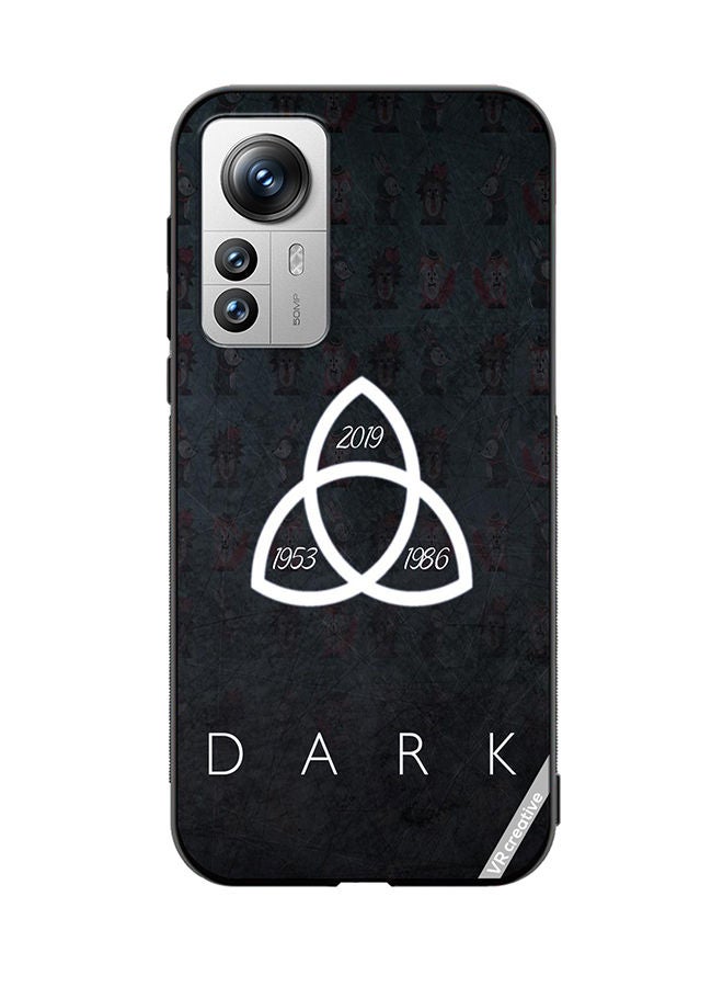 VR CREATIVE Protective Case Cover For Xiaomi 12 Pro Dark Design Multicolour - Image 1