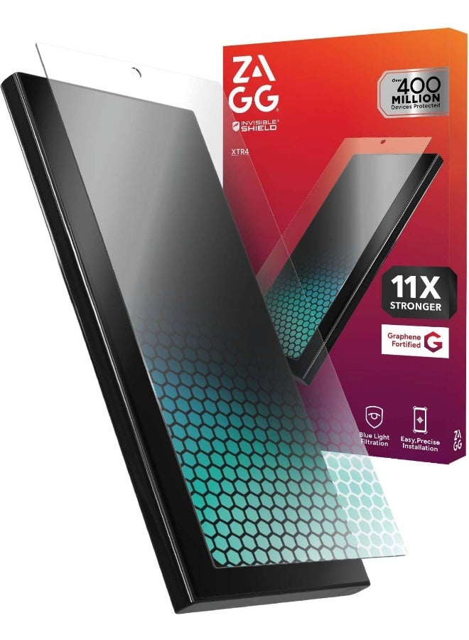 ZAGG InvisibleShield Glass Elite for Samsung Galaxy S25 XTR4 – Tempered Glass Screen Protector Clear - Image 1