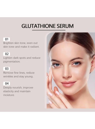 DR.MEINAIER 118ml Beauty Skin Care Glutathione and AHA SPF15 Corrector and Repair Oil Skin whitening Moisturizing Face and Body Oil Exfoliating Deep Hydration Skin Repair and Glow Enhancing Serum Multi Purpose Oil