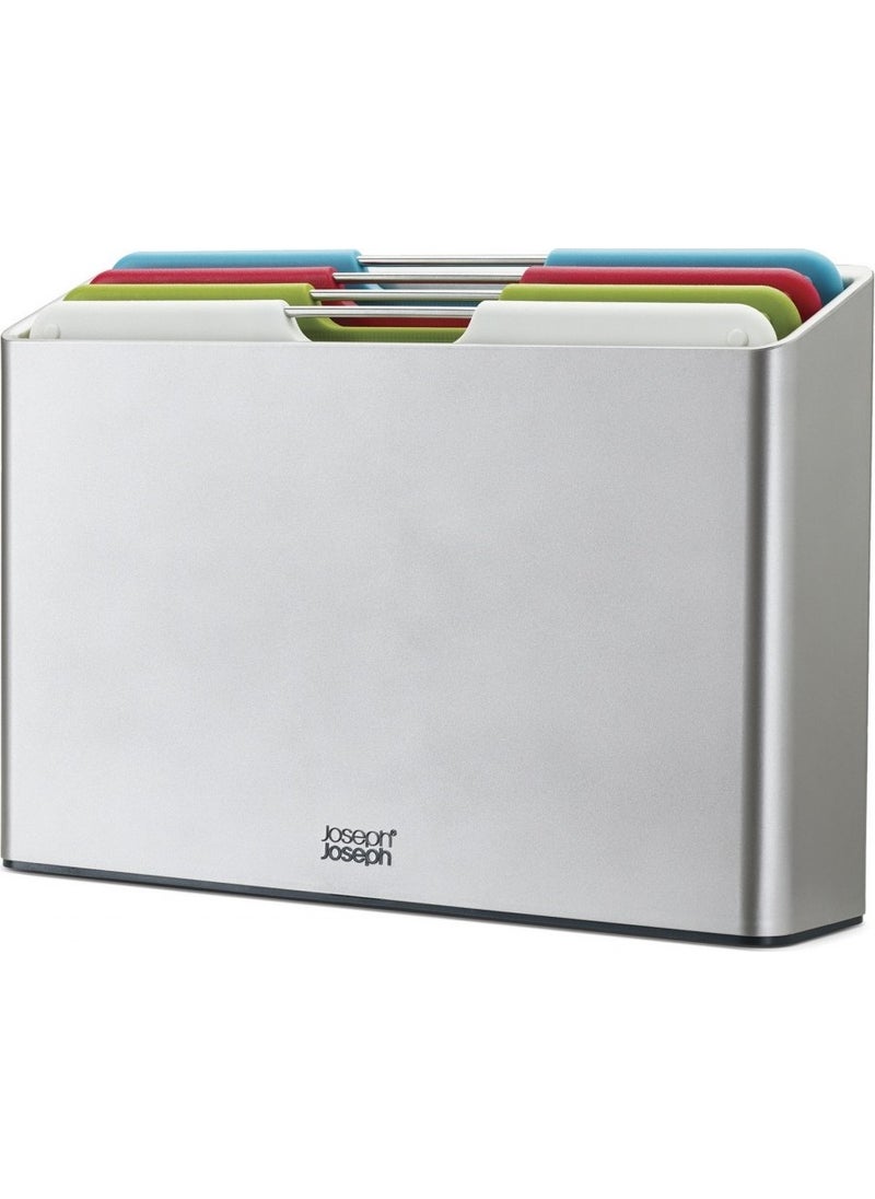 Joseph Joseph Large Cutting Board with Folio Stand, 4 pieces  - Image 1