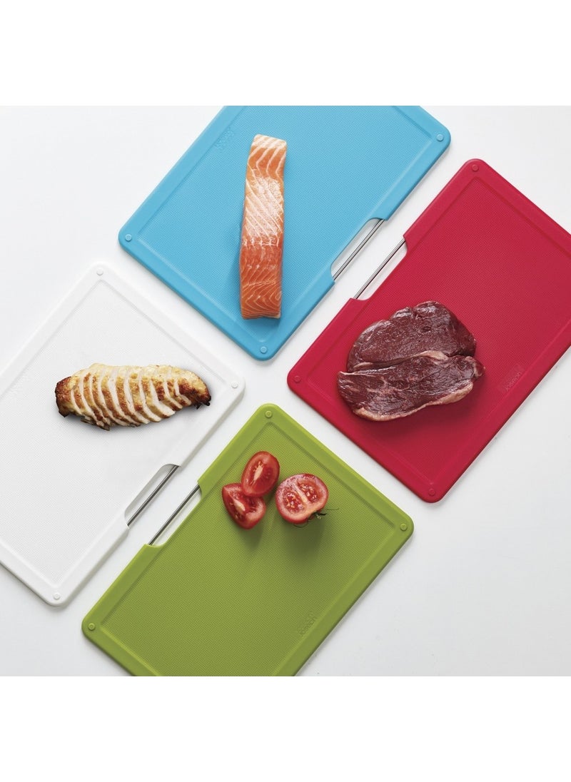 Joseph Joseph Large Cutting Board with Folio Stand, 4 pieces  - Image 4