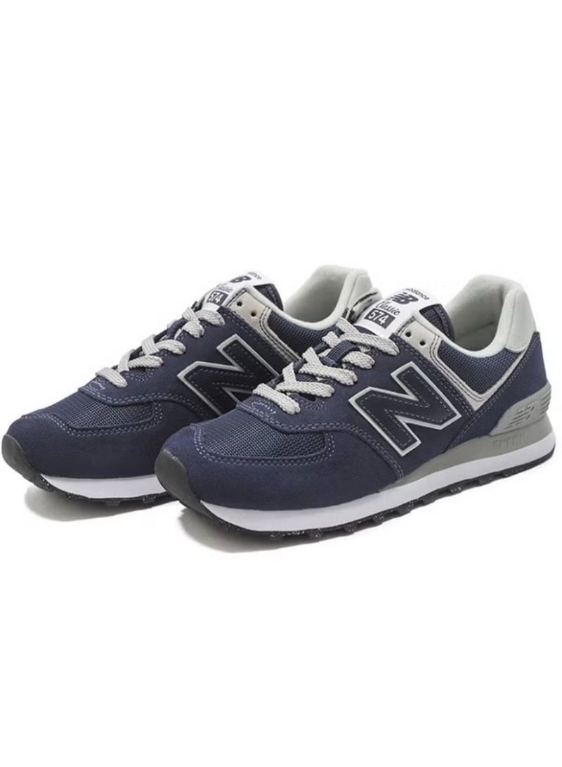 New Balance 574 Low Top Sneakers Navy/Gray  - Image 4