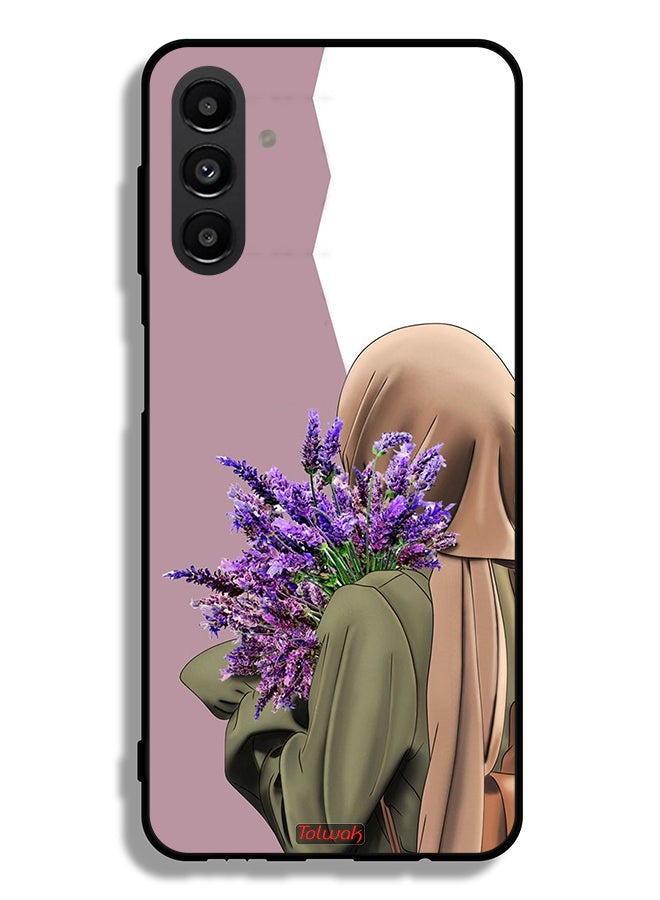 Tolwak Samsung Galaxy A04s Protective Case Cover Holding Flower - Image 1