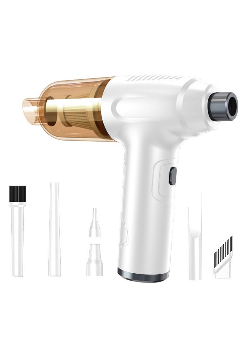 Generic Car Cordless Vacuum Cleaner 2 in 1 Multifunctional Air Blower Handheld Dust Buster Inflator Pump - Image 1