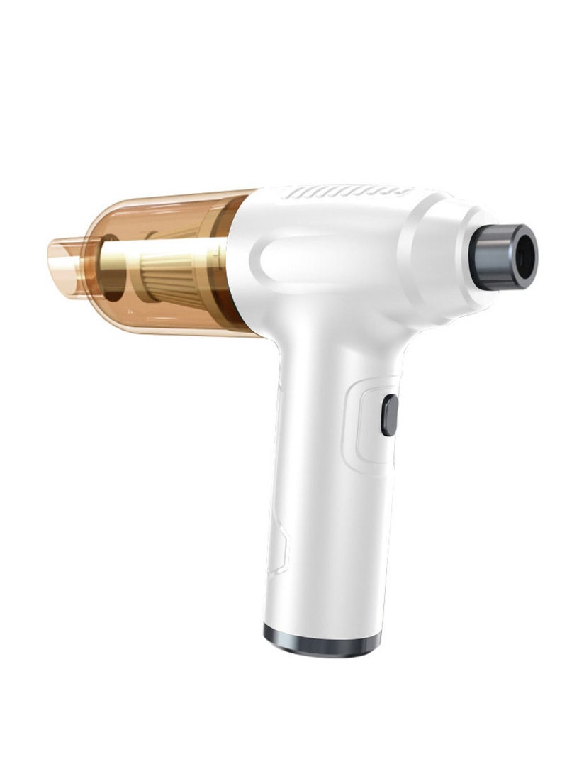 Generic Car Cordless Vacuum Cleaner 2 in 1 Multifunctional Air Blower Handheld Dust Buster Inflator Pump - Image 2