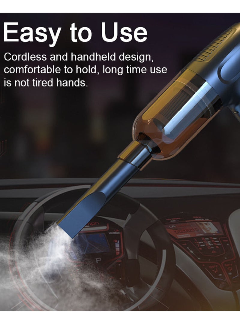 Generic Car Cordless Vacuum Cleaner 2 in 1 Multifunctional Air Blower Handheld Dust Buster Inflator Pump - Image 4