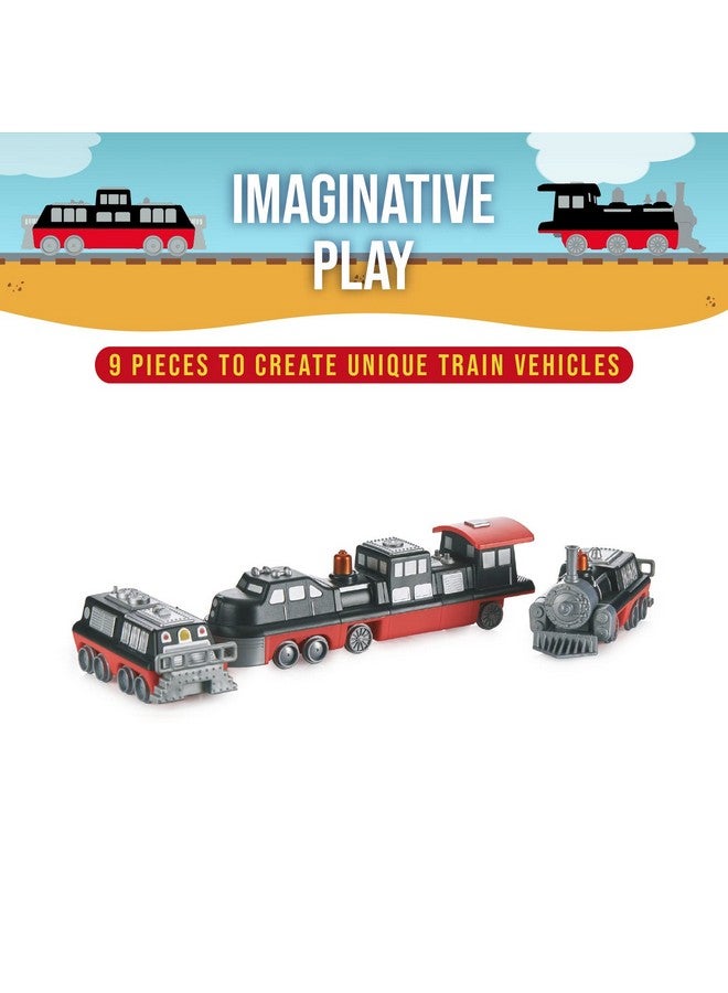 POPULAR PLAYTHINGS Magnetic Mix or Match Vehicles, Train - Image 5