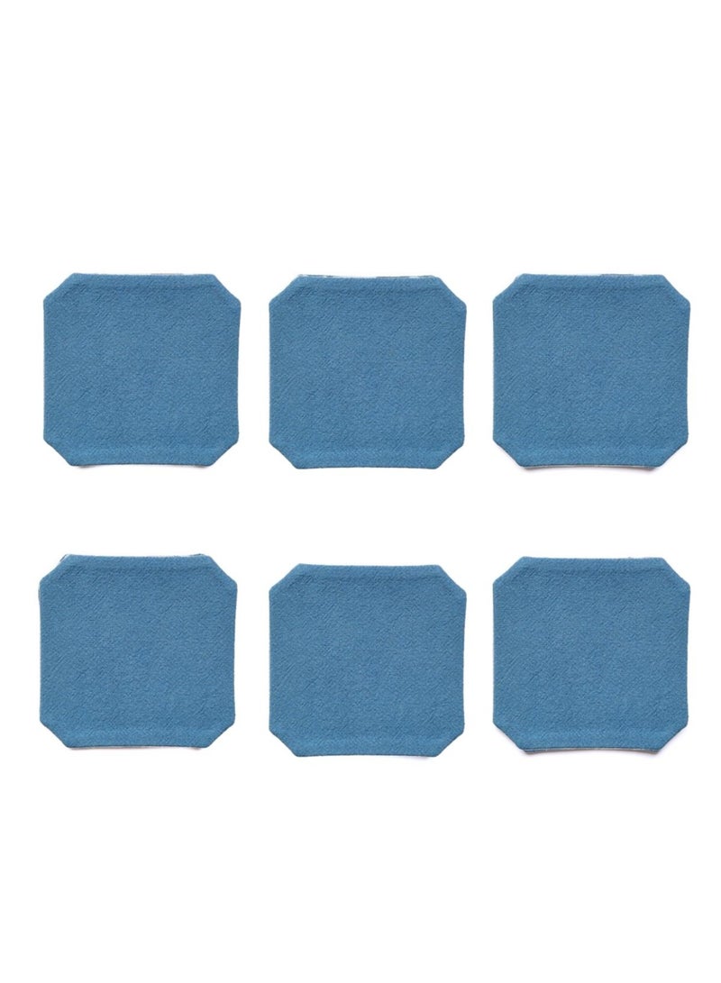 Y&D Chinese Style Cotton Linen Retro Water Absorbing Double Layer Thickened Cup Holder Fabric Embroidered Tea Cup Pad Fabric Art Cup Pad  - Image 1