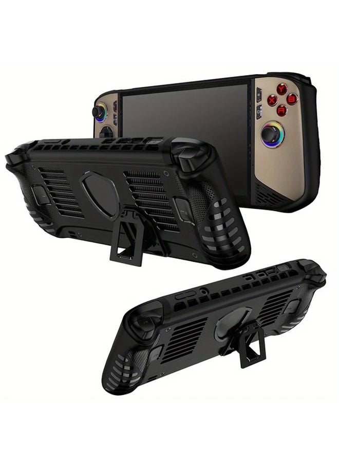 MSI Claw 8 AI 2025 TPU Protective Case With Kickstand Textured Grip Ventilation Holes - Image 2
