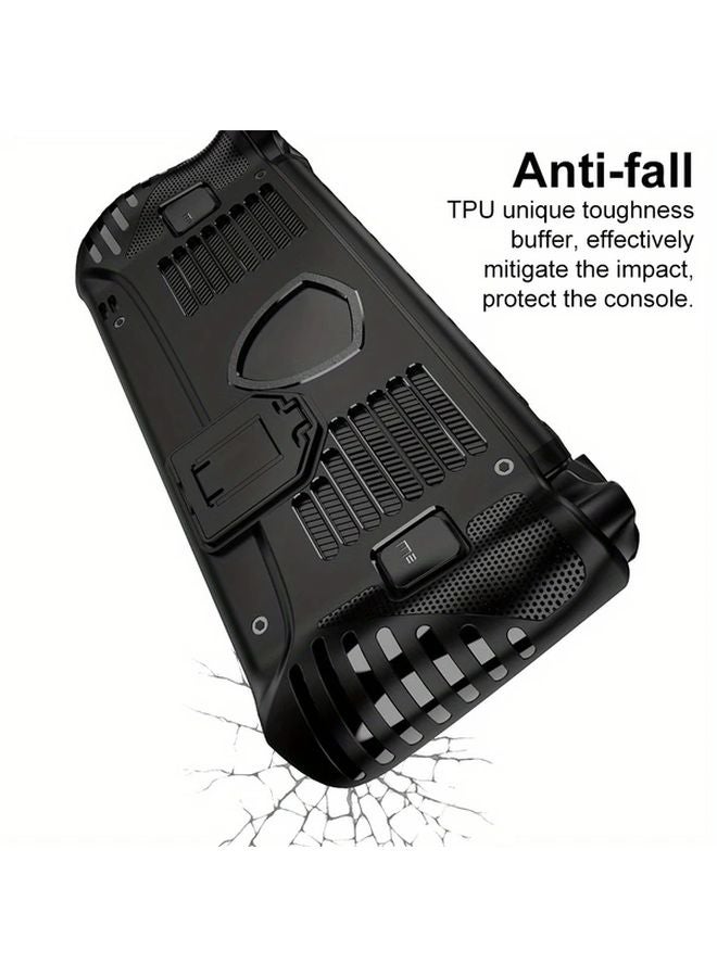 MSI Claw 8 AI 2025 TPU Protective Case With Kickstand Textured Grip Ventilation Holes - Image 4