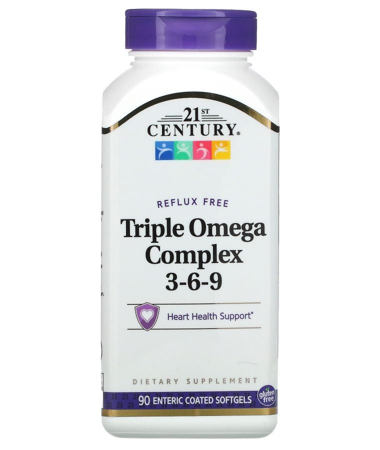 Triple Omega Complex 3-6-9 90 Enteric Coated Softgels