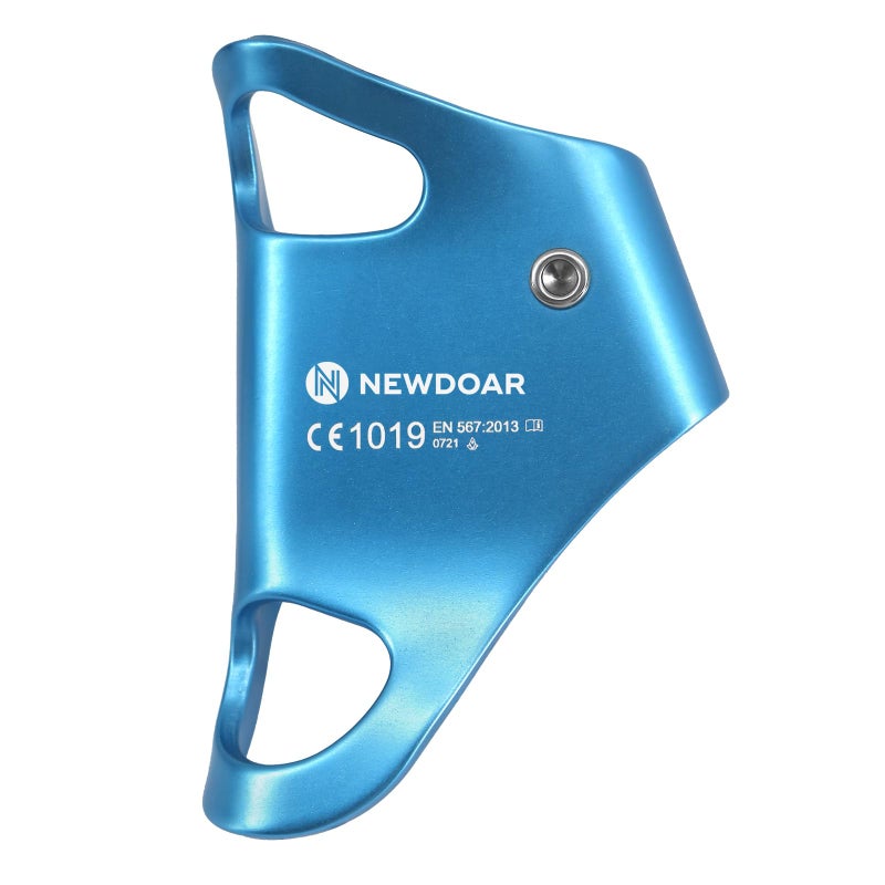 NewDoar Rock Climbing Chest Ascender Abdominal for Vertical Rope Climbing CE Certified Rope Clamp for 8~13MM Rope(Blue) - Image 3