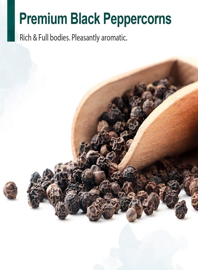 Soeos Himalayan Pink Salt 39 oz + Whole Black Peppercorns 18 oz, Coarse Grain, Kosher Salt for Grinder Refill, Salt and Pepper Grinder, Non-GMO Verified, Spice Seasoning Set for Cooking - Image 5
