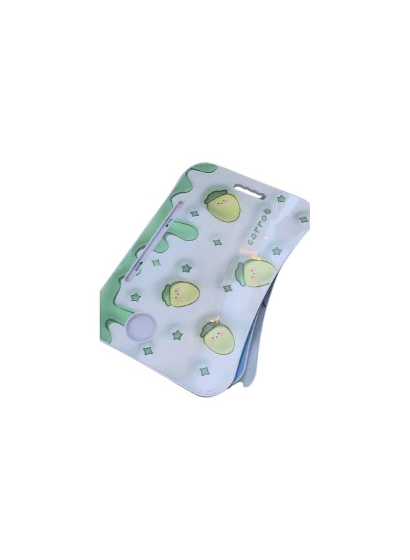 ترابيزة متعددة الاستخدام للأطفال – قابلة للطي للمذاكرة واللاب توب وتناول الطعام على السرير مع حامل أكواب ومكان للأقلام – خامة عالية الجودة (R) - Image 1