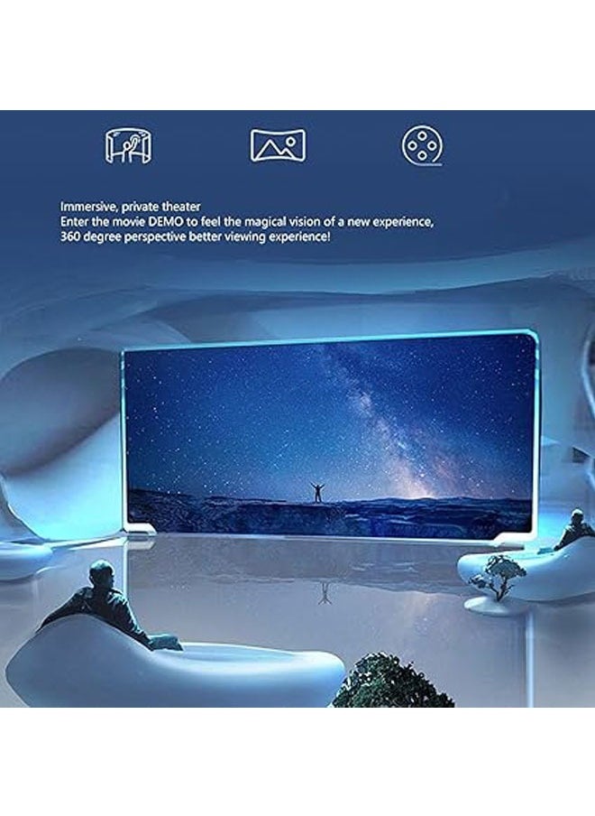 General - Virtual reality glasses for Android phones iOS 3.5-7 inches, virtual reality glasses with blue light lenses and noise-canceling headphones - Image 1