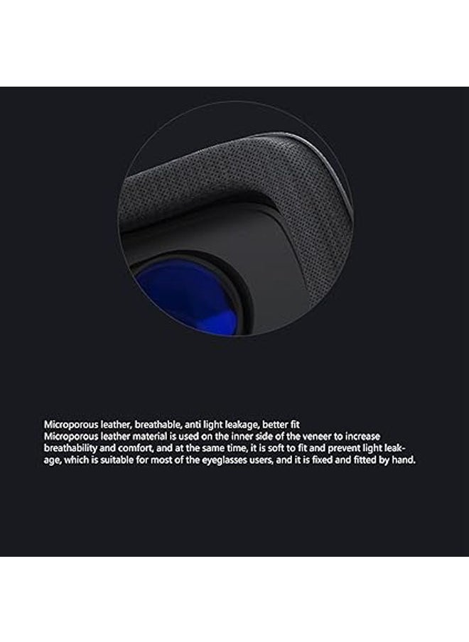General - Virtual reality glasses for Android phones iOS 3.5-7 inches, virtual reality glasses with blue light lenses and noise-canceling headphones - Image 1