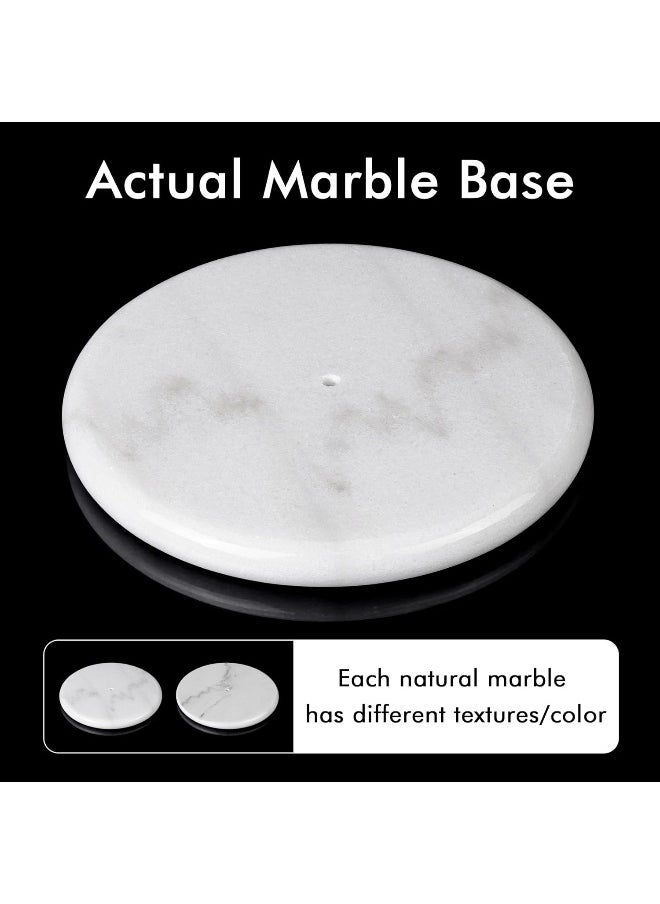 Kes - KES Gold Toilet Roll Holder Free Standing Toilet Paper Holder Marble Bathroom Tissue Dispenser Stand SUS304 Stainless Steel Brushed Gold - Image 1