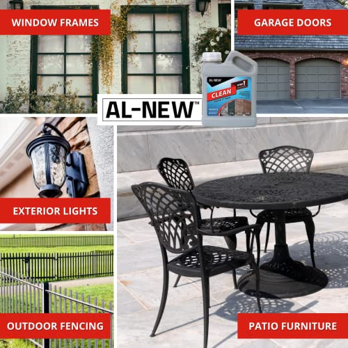 AL-NEW ALNEW Step 1 Clean Cleaning Solution for Outdoor Patio Furniture Garage Doors Window Frames Exterior Lights Fencing 16 Ounce - Image 3