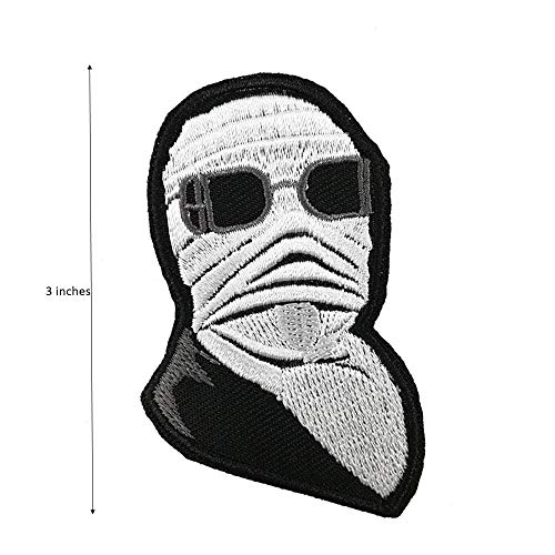 Cute-Patch The Invisible Man Jack Griffin Embroidered Iron on Patch for T Shirt Clothing - Image 2