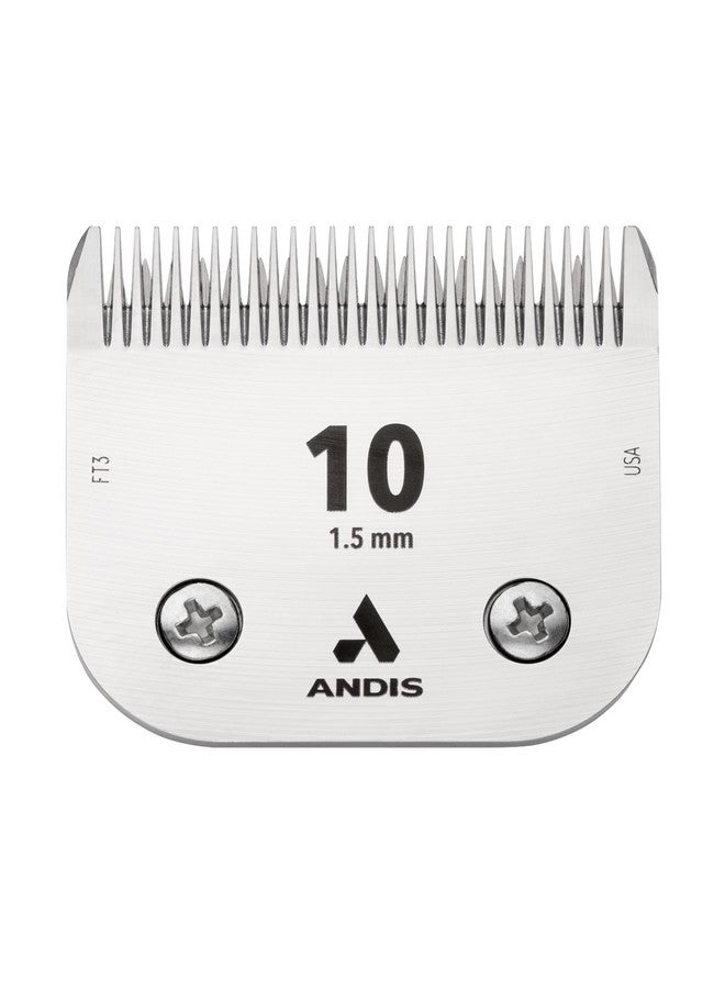 Andis Ultraedge Detachable Clipper Blade Easy Detach And Reattach Settings Ensure The Blade Stays Secure Fits All Andis Detachable Blade Clippers Â- Size 10, Men - Image 1
