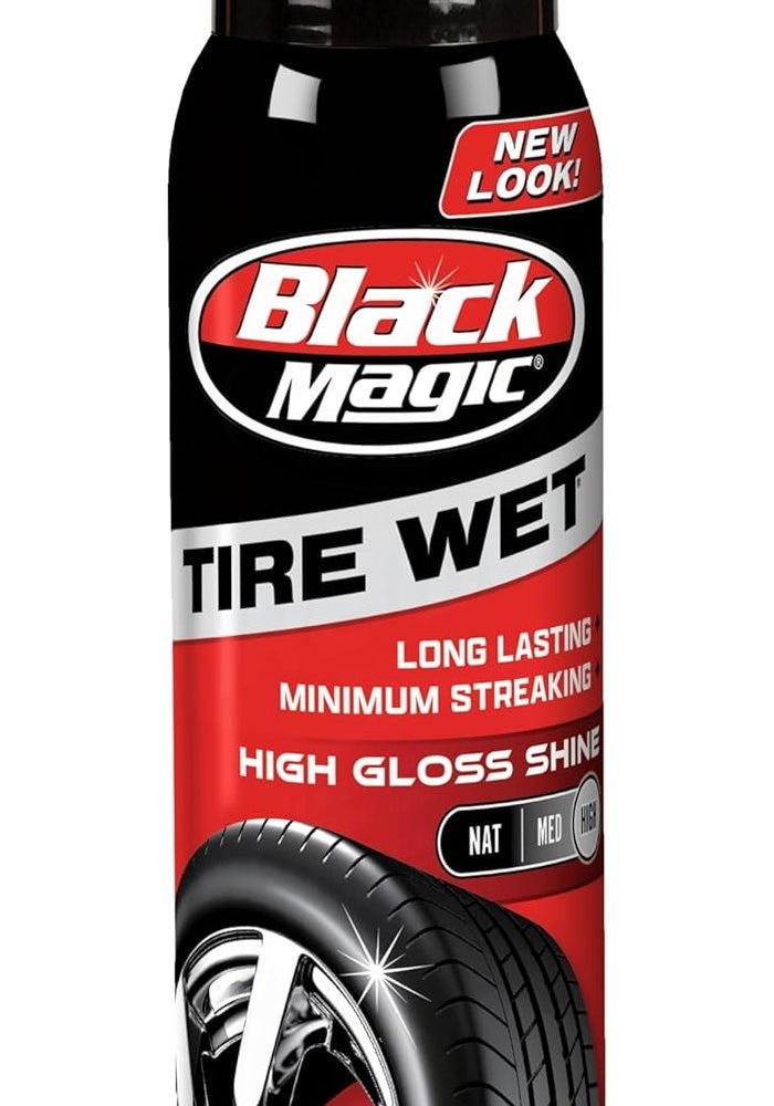 Black Magic Tire Shine Wet Spray - 14.5 oz (411g) - Image 1