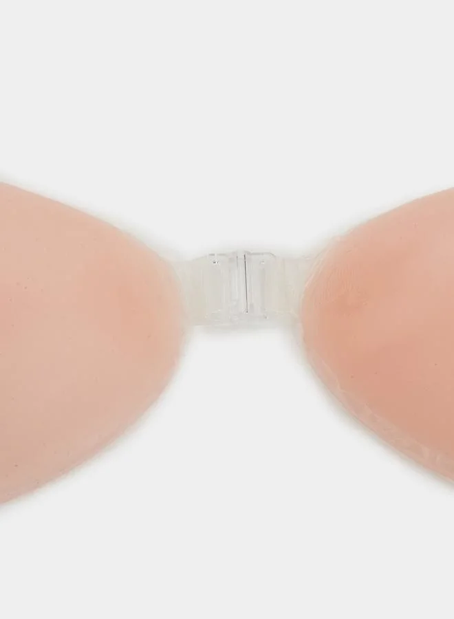 ستايلي حمالة صدر سيليكون لاصقة بإغلاق أمامي مع محفظة