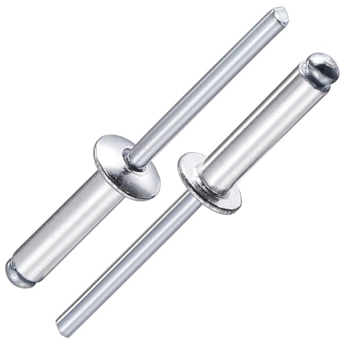Wensilon (250Pcs) 5/32"x3/4" Aluminum blind pro Rivets,Aluminum Grip and Steel Mandrel - Image 1