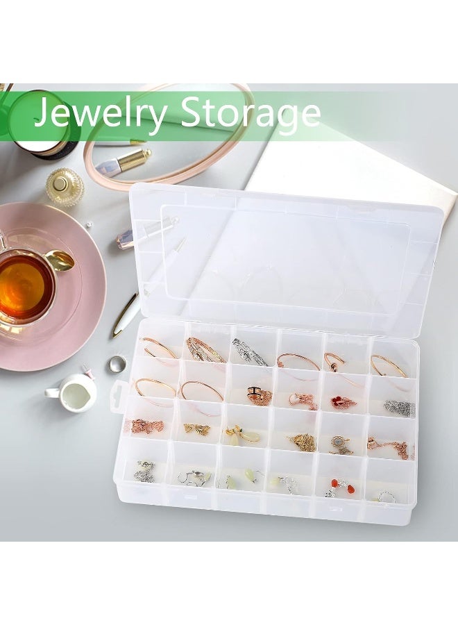 Royal Apex 12 Grids Pvc Compartment Container, Bead Storage Organizer Box Case With Adjustable And Removable Dividers For Jewelry Craft Tackles Tools And Screw (2 Empty Box Only) - Image 5