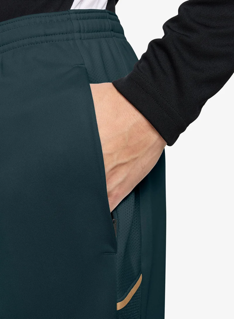 Nike MIDNIGHT SPRUCE/MIDNIGHT SPRUCE/ELEMENTAL GOLD/(METALLIC GOLD) Dri-Fir Academy Shorts for Men | Best Price UAE