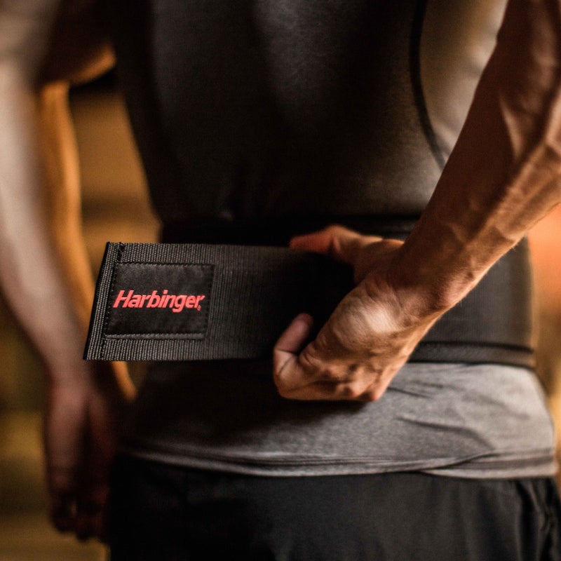 Harbinger 4-Inch Nylon Weightlifting Belt, Small,Black - Image 5