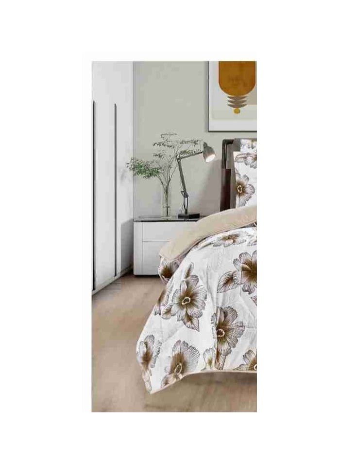 MARK Double-sided printed bedspread for a refreshing summer with microfiber materials, size 220*240cm  - Image 2
